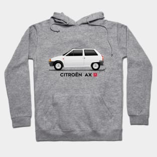 Citroën AX 1989 Illustration Hoodie